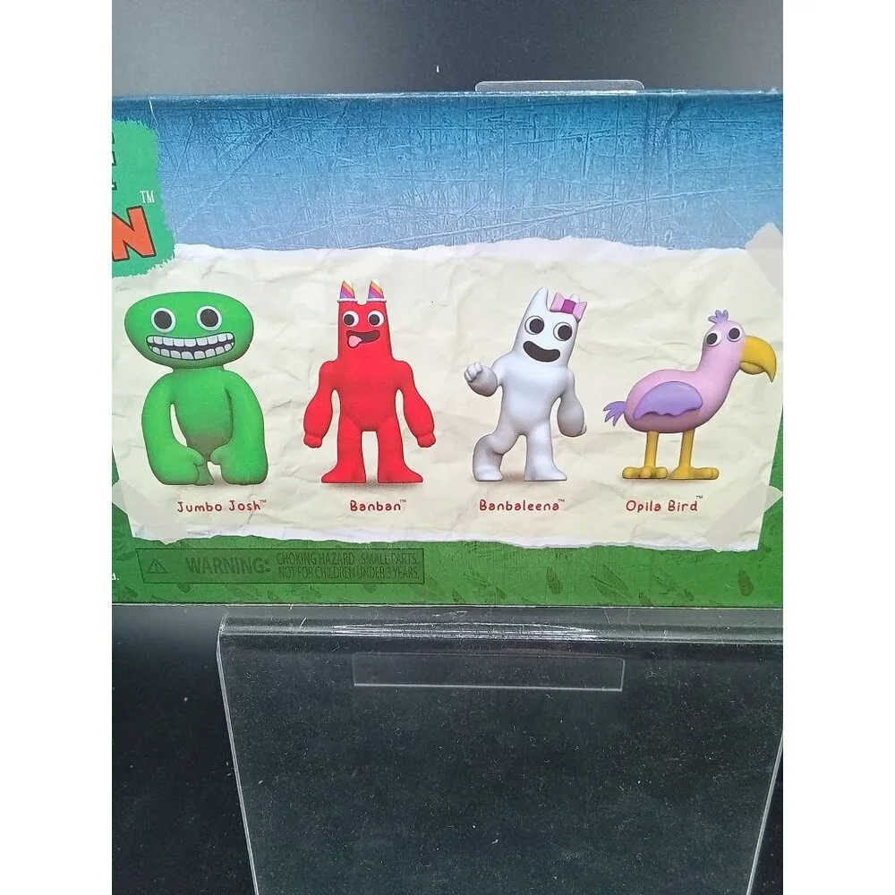 Garten Of Banban Series 1 Figures Jumbo Josh Banban Banbaleena Opila Bird Set 4